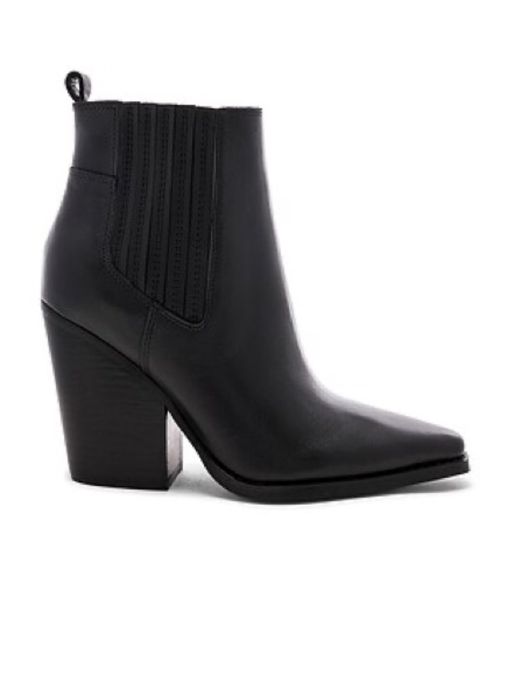 Kendall + Kylie “Colt” Black Leather Ankle Boots sz 9